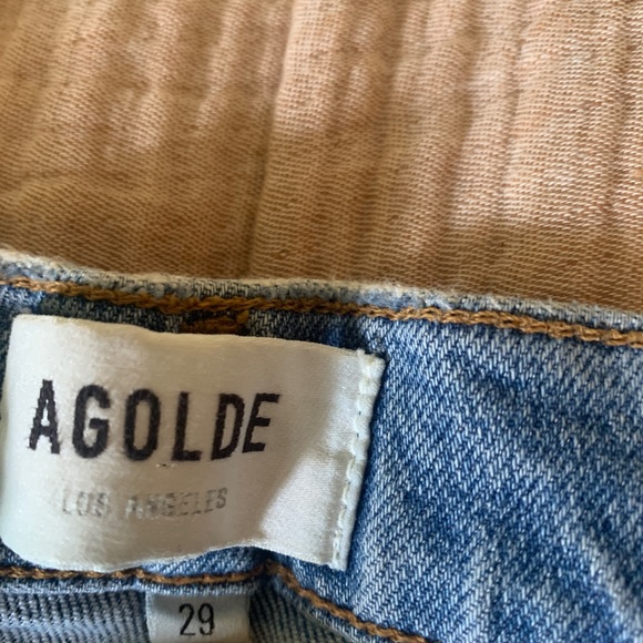 Barely work in perfect condition agolde jeans - Picture 3 of 3